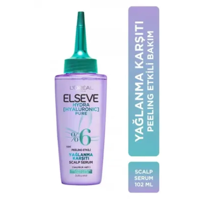 Loreal Elseve Hydra Pure Yağlanma Karşıtı Saç Serumu 102 ml