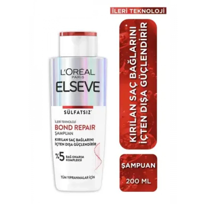 Loreal Paris Bond Repair Saç Bağlarını Güçlendirici Şampuan 200 ml
