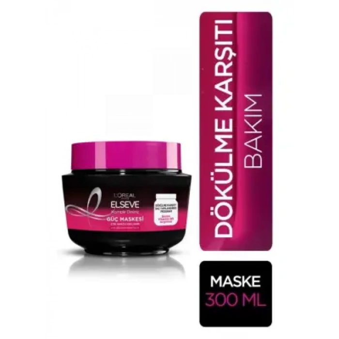Loreal Paris Elseve Komple Direnç -Aminexil- Güç Maskesi 300 ml