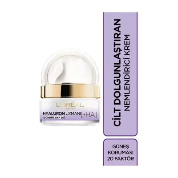 Loreal Paris Hyaluron Uzmanı Nemlendirici Gündüz Kremi Spf20 50 ml