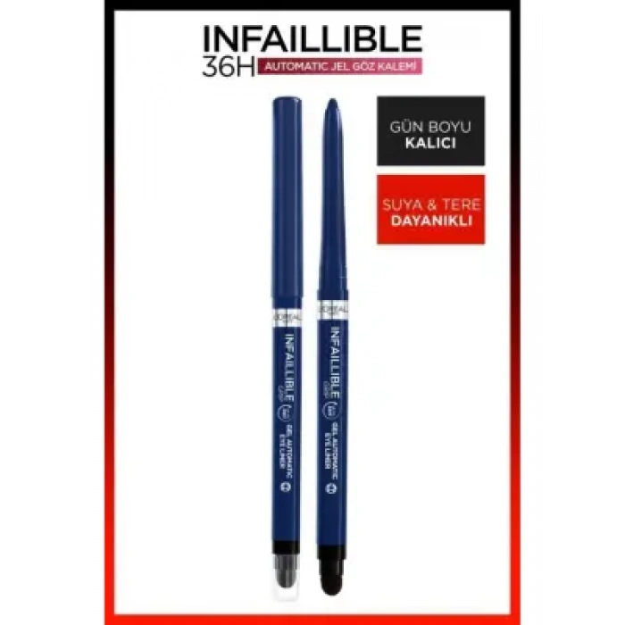 Loreal Paris Infaillible Automatic Jel Göz Kalemi - Mavi