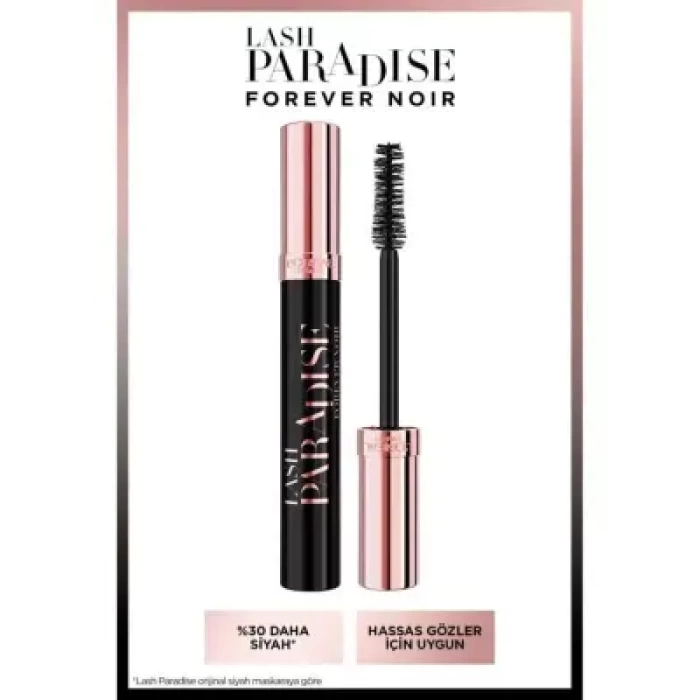 Loreal Paris Lash Paradise Maskara - Forever Noir
