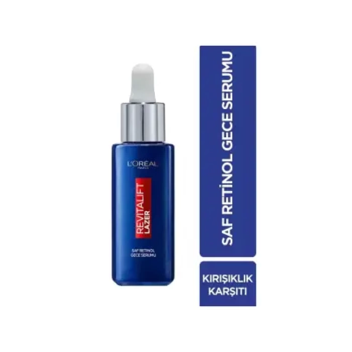 Loreal Paris Revitalift Lazer Saf Retinol Gece Serum 30 ml
