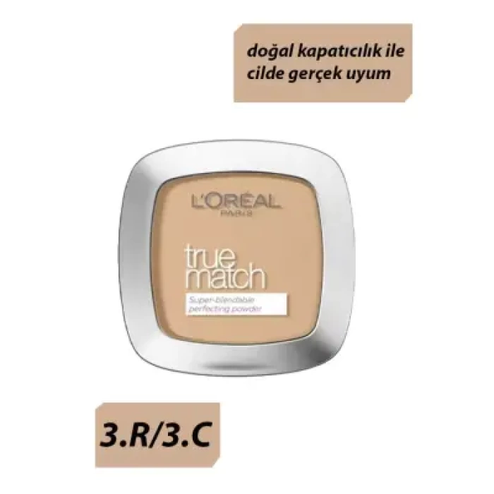 Loreal Paris True Match Pudra 3.R/3.C Rose Beige 9gr
