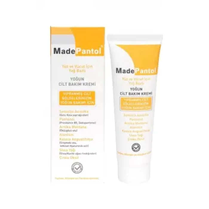 MadePantol Yağ Bazlı Yoğun Cilt Bakım Kremi 50 ml