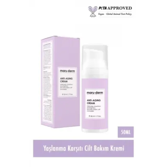 Maruderm Anti-Age Kırışıklık Karşıtı Cilt Bakım Kremi 50 ml
