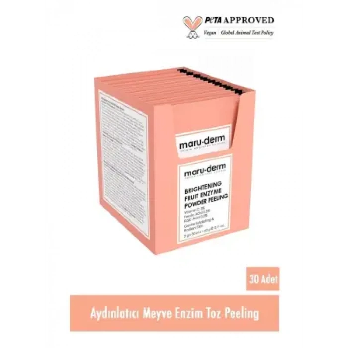 Maruderm Aydınlatıcı Meyve Enzim Toz Peeling 60 gr