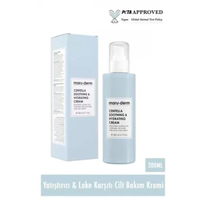 Maruderm Cica Centella Cilt Bakım Kremi 200 Ml
