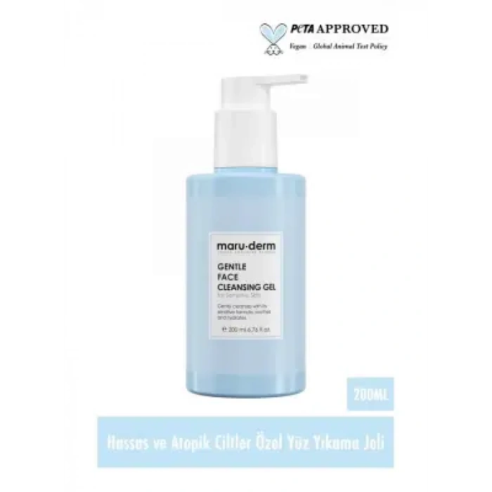Maruderm Hassas Ve Atopik Ciltler Için Yüz Temizleme Jeli 200 ml