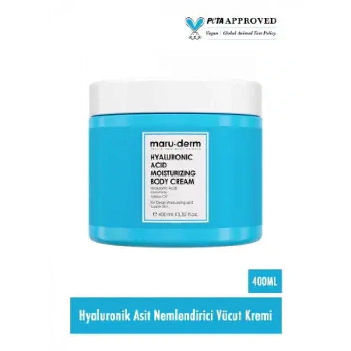 Maruderm Hyaluronik Asit Nemlendirici Vücut Kremi 400 ML