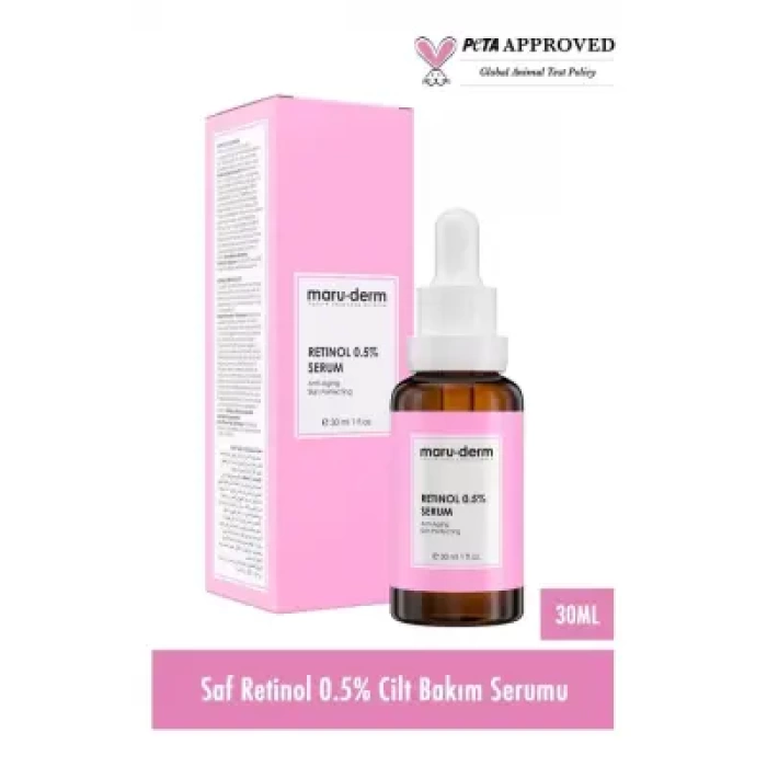 Maruderm Retinol 0.5% Cilt Yenileyici Bakım Serumu 30 Ml