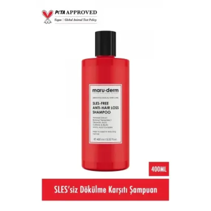 Maruderm Saç Dökülme Karşıtı Sülfatsız Şampuan 400 ml