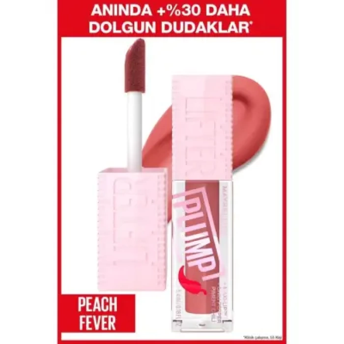 Maybelline Lifter Plump Dudak Parlatıcısı - Peach Fever - 005 -
