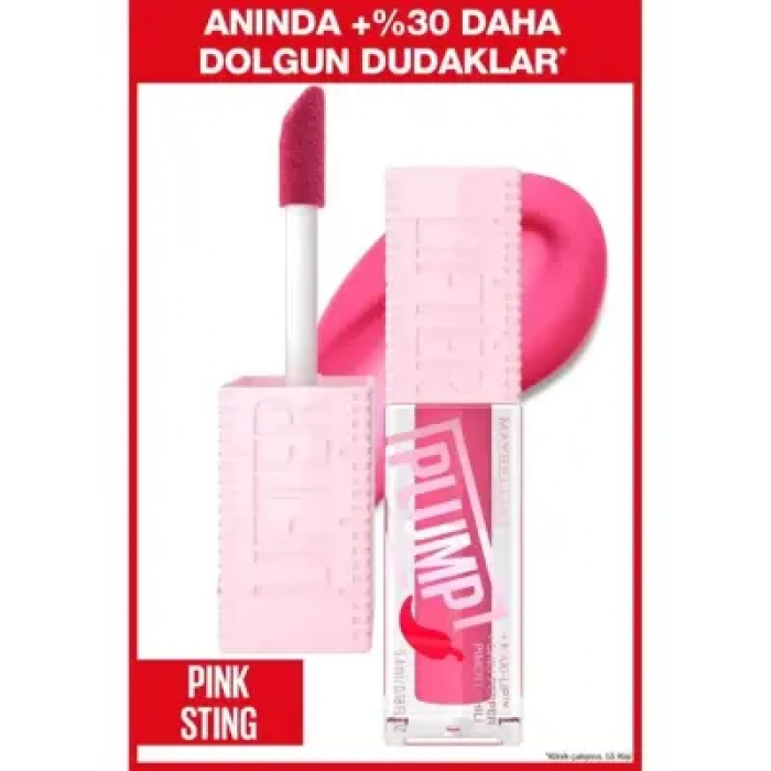 Maybelline Lifter Plump Dudak Parlatıcısı - Pink Sting - 003 -