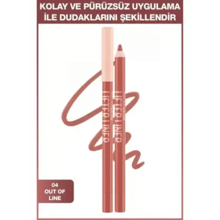 Maybelline New York Lifter Liner Dudak Kalemi - 04 Out of Line