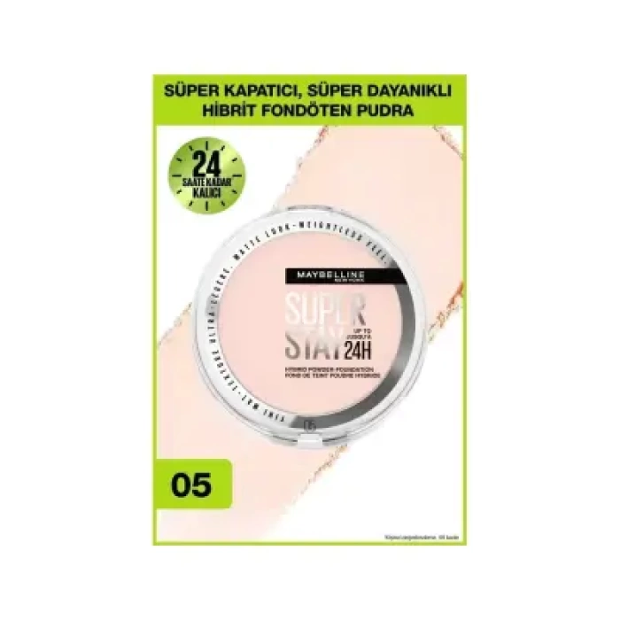 Maybelline New York Superstay Hibrit Pudra-Fondöten - 05 9gr