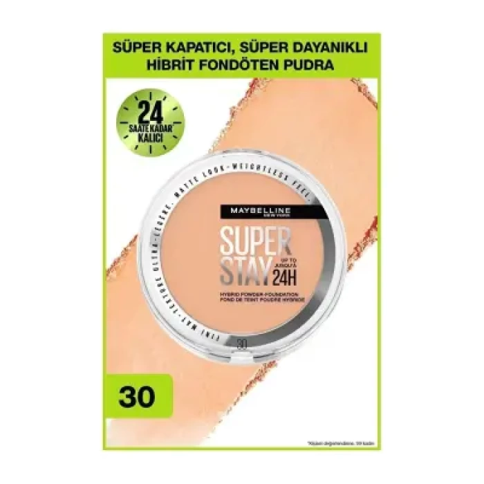 Maybelline New York Superstay Hibrit Pudra-Fondöten - 30 9gr