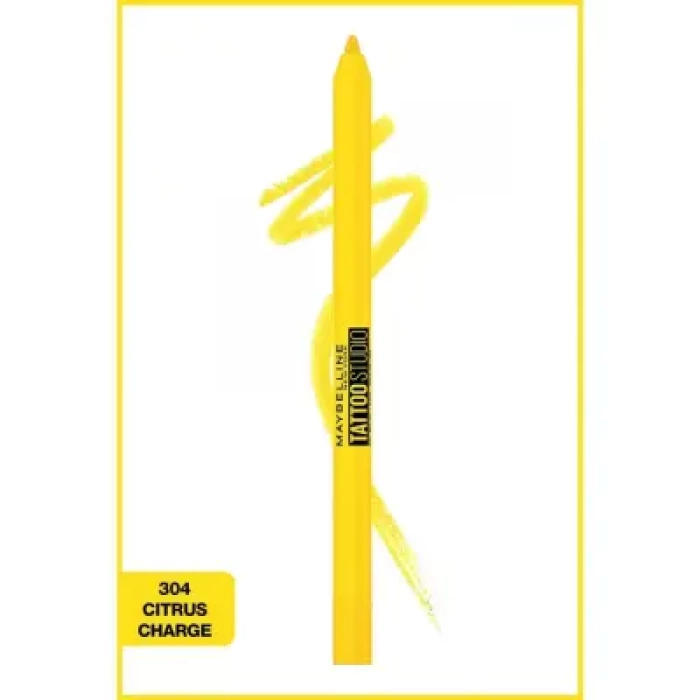Maybelline New York Tattoo Liner Jel Göz Kalemi - Citrus Charge - 304