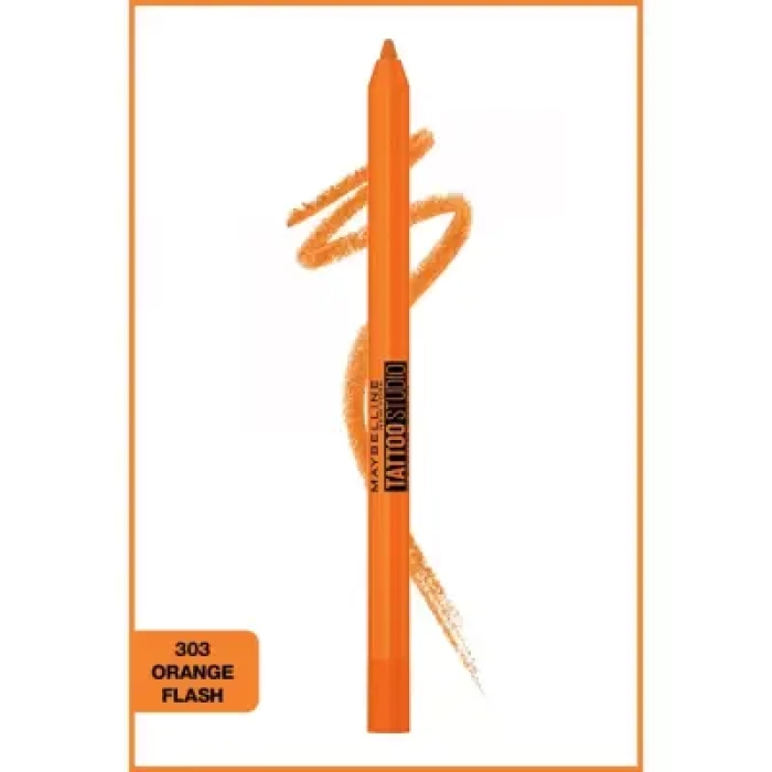 Maybelline New York Tattoo Liner Jel Göz Kalemi - Orange Flash - 303