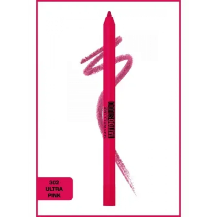 Maybelline New York Tattoo Liner Jel Göz Kalemi - Ultra Pink- 302