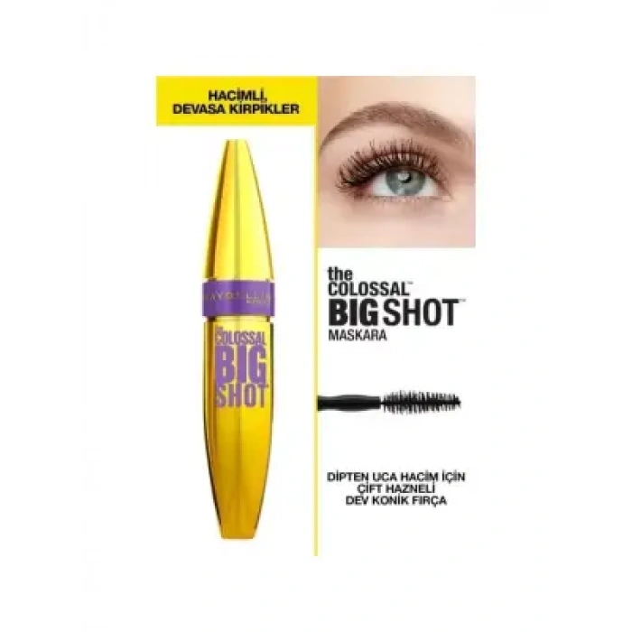 Maybelline New York The Colossal Big Shot Siyah Maskara