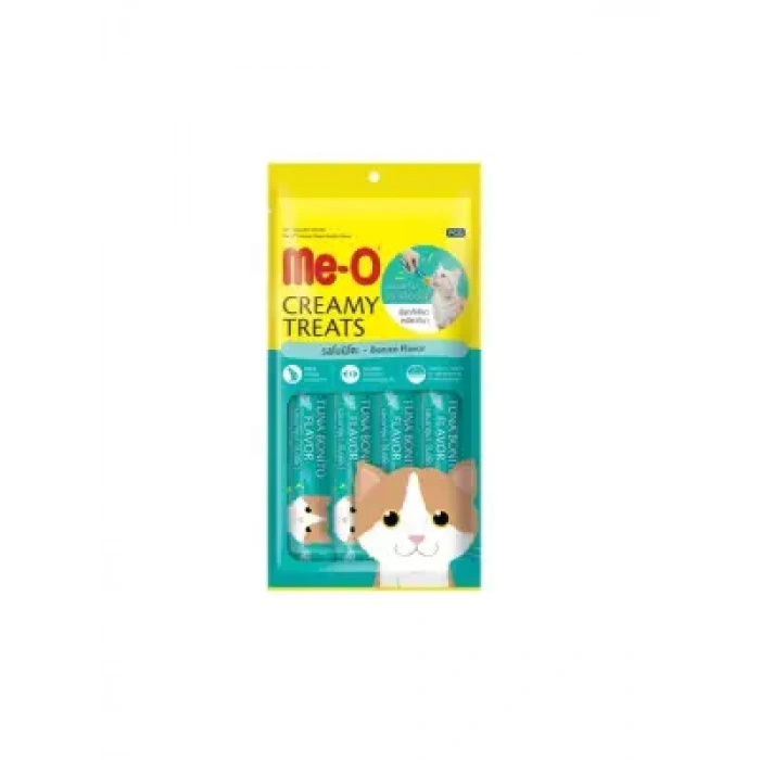 Meo Kremalı Kurutulmuş Ton Balıklı Sıvı Kedi Ödülü 4x15gr