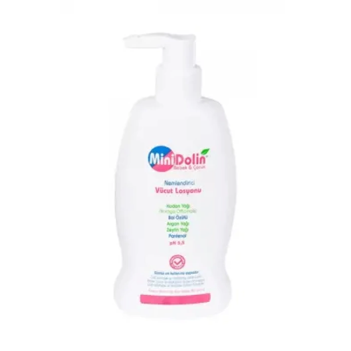 Minidolin Bebek & Çocuk Nemlendirici Vücut Losyonu 250ml