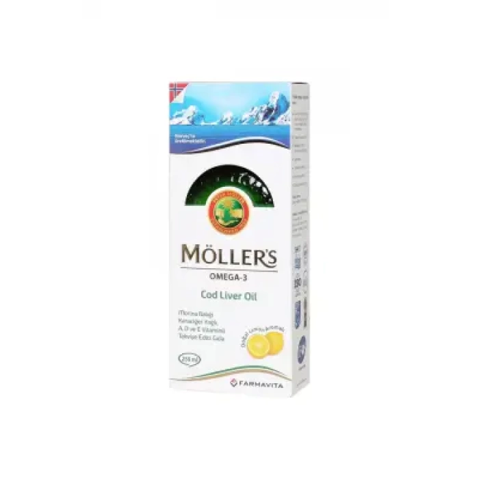 Möllers Omega Şurup Limon Aromalı 250 ml