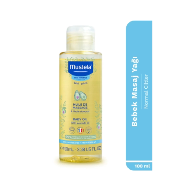Mustela Baby Oil 100 ml Masaj Yağı