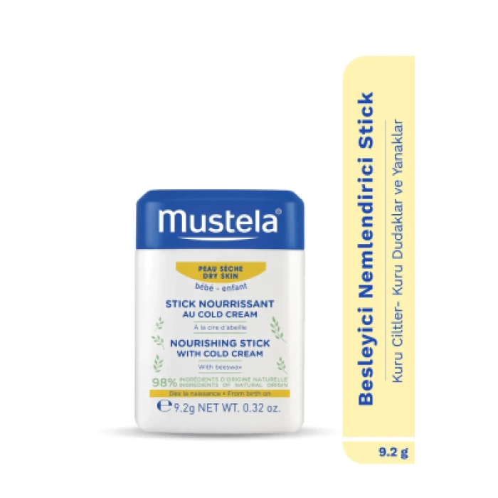 Mustela Nourishing Stick With Cold Cream Besleyici Stick 9,2 gr