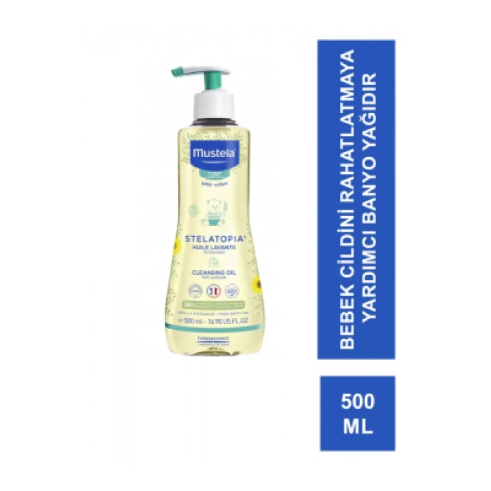 Mustela Stelatopia Cleansing Oil 500 ml Temizleme Yağı