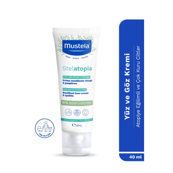 Mustela Stelatopia Emollient Face Cream 40 ml