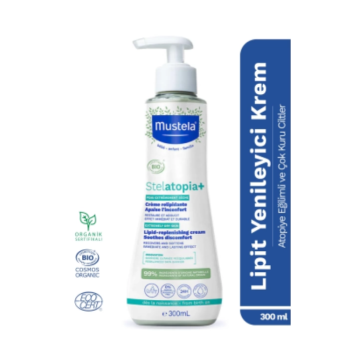Mustela Stelatopia+ Lipit Yenileyici Krem 300 ml