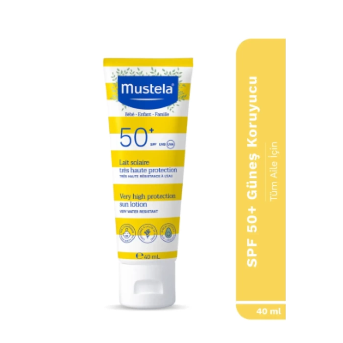 Mustela Very High Protection SPF 50+ Sun Lotion 40 ml