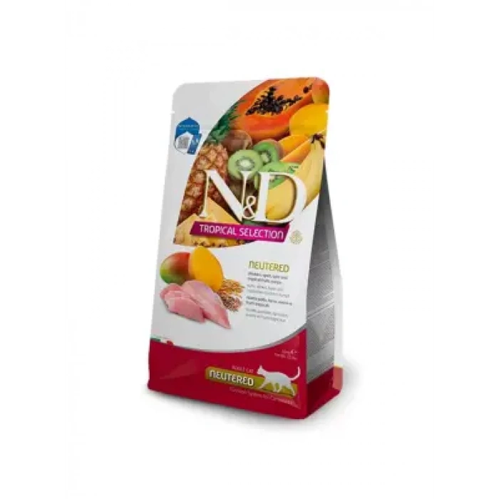 N&D Cat Tropical Selection Chiecken Neutered 10 Kg