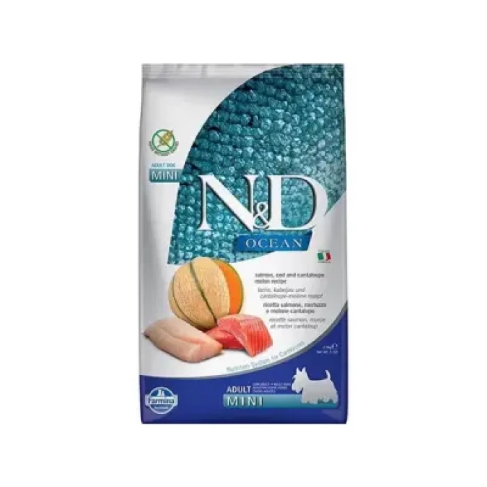 N&D Ocean Somon,Mor.&Kavun Adult Mini 2,5 Kg