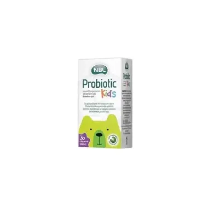 NBL Probiotic Kids 30 Çiğneme Tableti