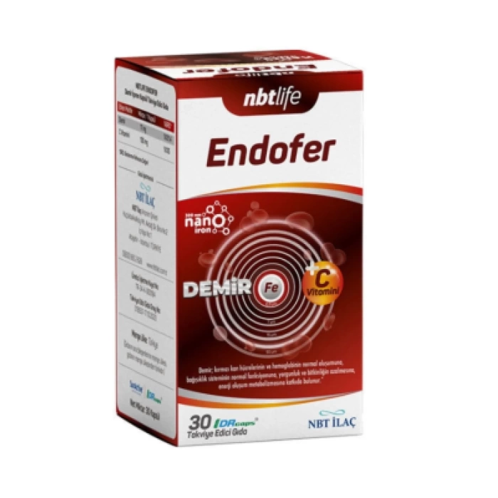 Nbt Life Endofer 30 Kapsül