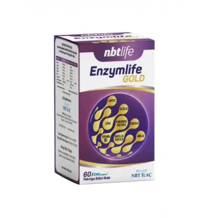Nbt Life Enzymlife Gold 60 Kapsül