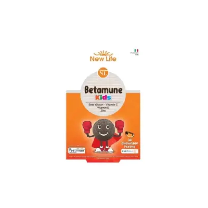 New Life Betamune Kids 30 Çiğneme Tableti