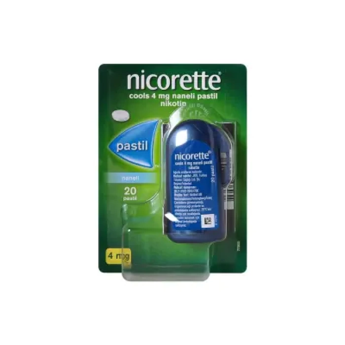 Nicorette Cools 4mg Naneli Pastil 20 Adet