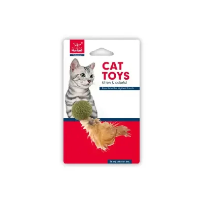 Nunbell Kedi Oyuncagı Catnıp Top Tüylü