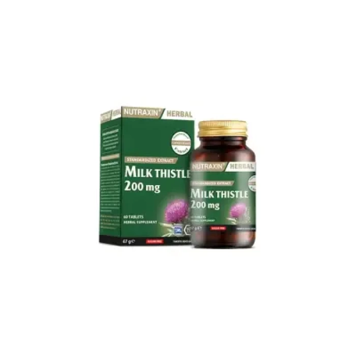 Nutraxin Milk Thistle 200 mg 60 Tablet