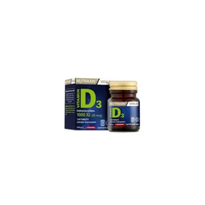 Nutraxin Vitamin D3 1000 IU 120 Tablet