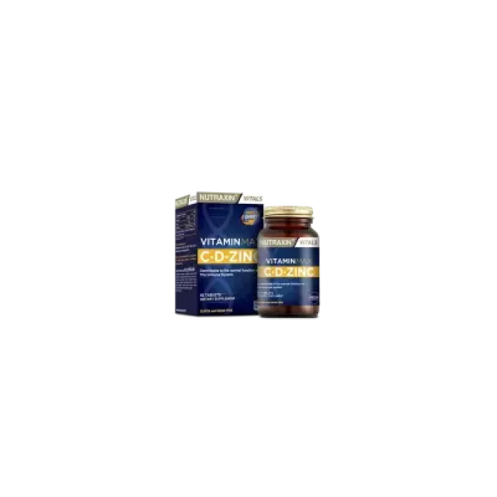 Nutraxin Vitamin Max C.D.Zinc 60 Tablet