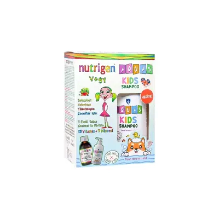 Nutrigen Vegy 200 ml - Aquas Kids Şampuan Hediye -