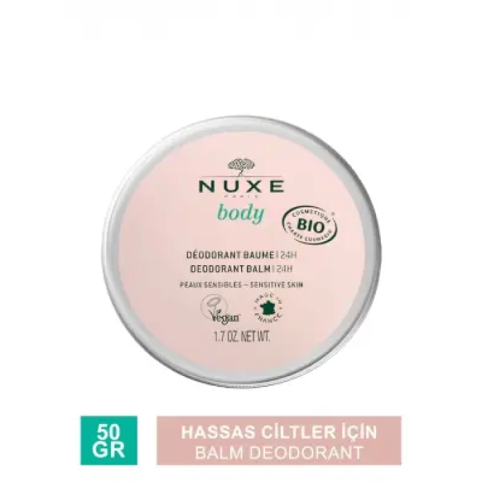 Nuxe Body Deodorant Balm -Krem Deodorant-50gr