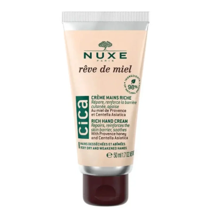 Nuxe Reve De Miel Cica Rich Hand Cream Yoğun El Bakım Kremi 50 ml