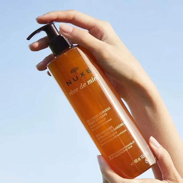 Nuxe Reve de Miel Gel Lavant Surgras Visage et Corps Yüz Ve Vücut Yıkama Jeli