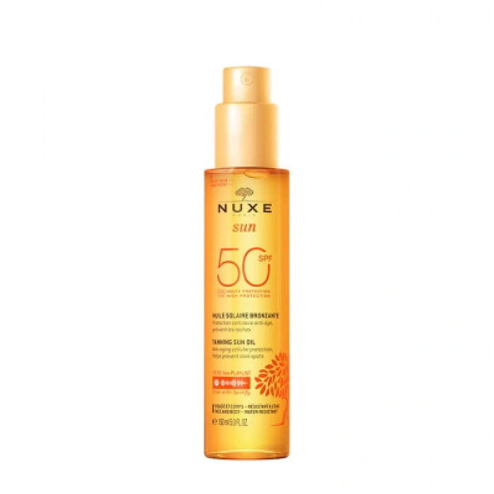 Nuxe Sun Spf 50 Bronzlaştırıcı Yüz ve Vücut Yağı 150 ml